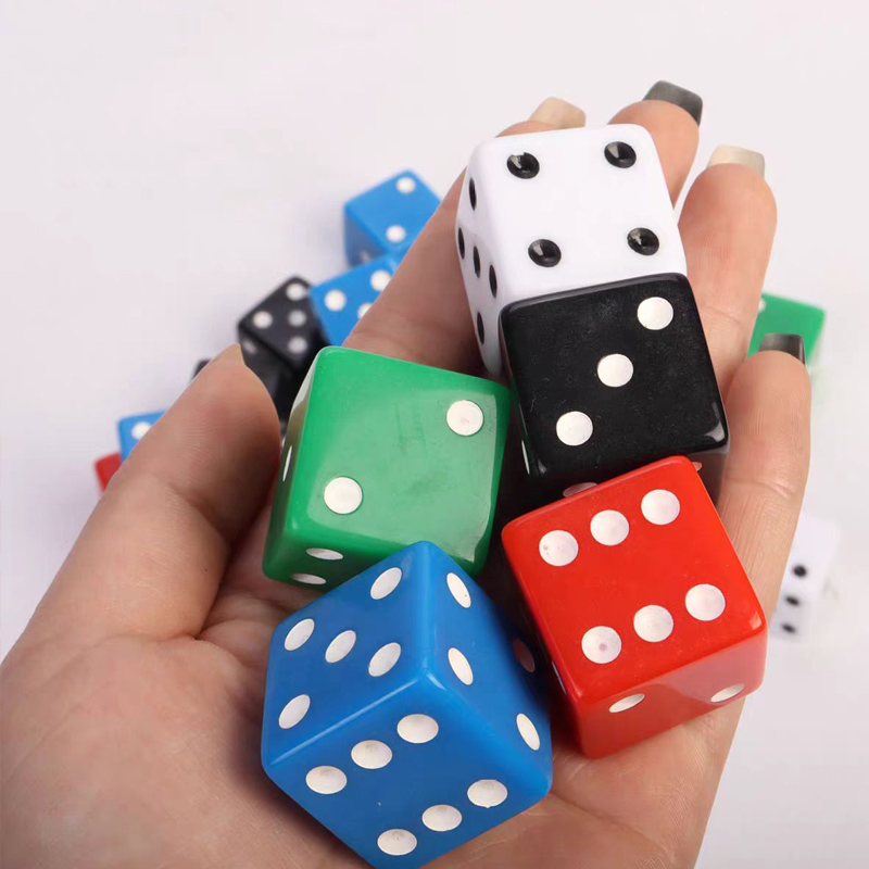 Kids Early Education - D6 Square Dice Cubes 25MM with