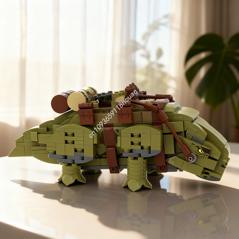 Kids Hunter Education - 525pcs MOC Bounty Hunter Dewback Star