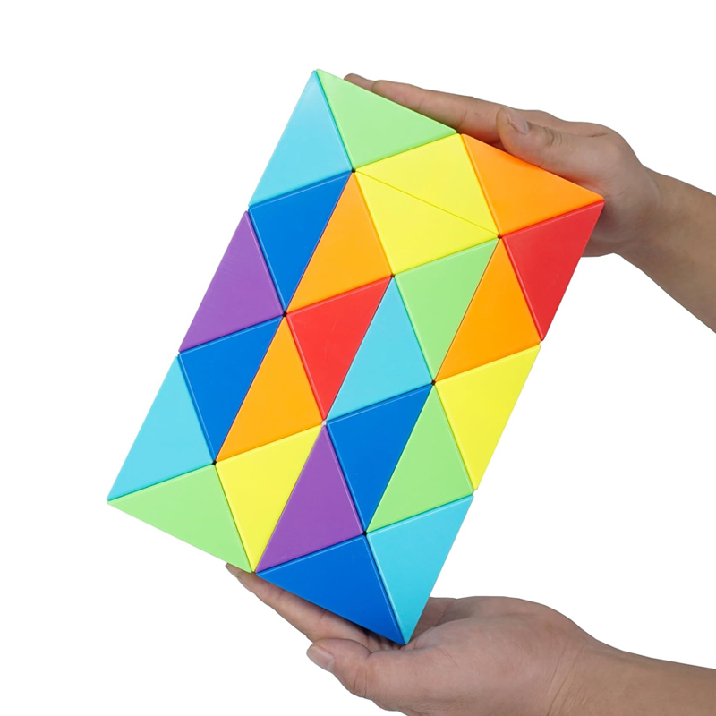 Kids Education Related - Rainbow Folding Magic Snake Cube Twist