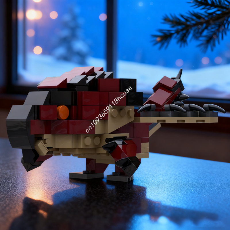 Kids Hunter Education - 214pcs MOC Rathalos Monster Hunter World