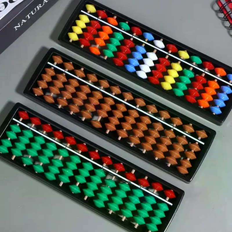 Kids Education Calculator - Plastic Abacus Counting Calculator Toy Multi