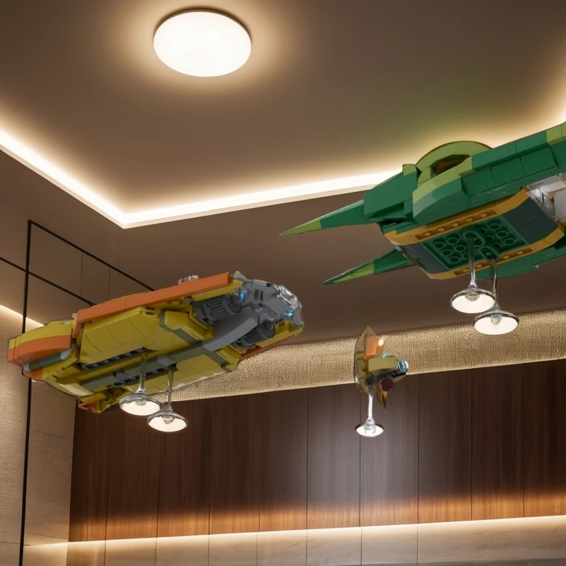 Kids Hunter Education - 664pcs MOC Bounty Hunter Pursuit Star