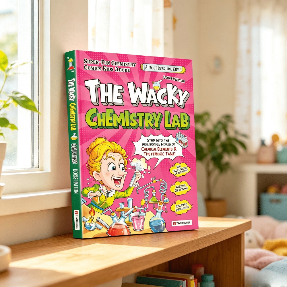 Kids Education Books - `The Wacky Chemistry Lab English Kids