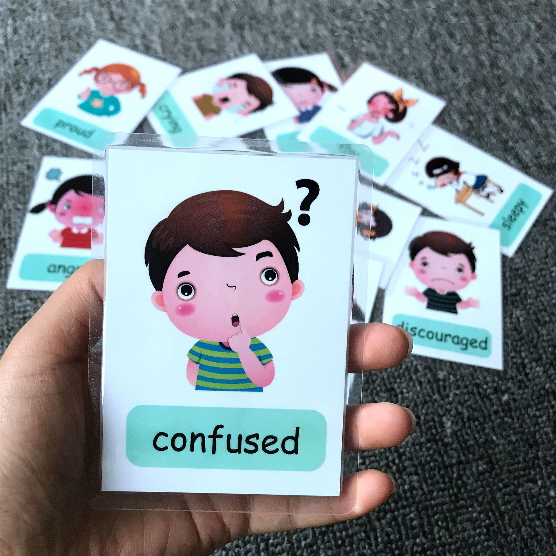 Kids Early Education - Montessori Kids English Words Learning Flashcards