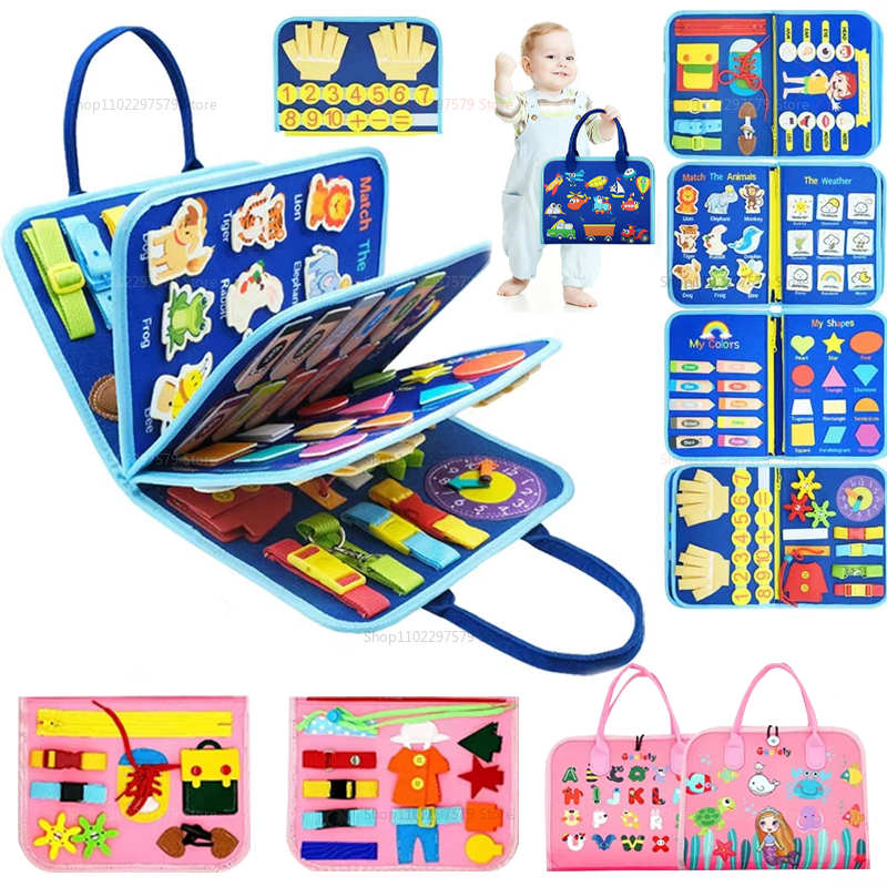 Kids Education Calculator - New Busy Board for Toddlers Sensory