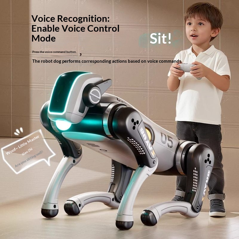 Kids Education Related - AI Remote Control Robot Dog German