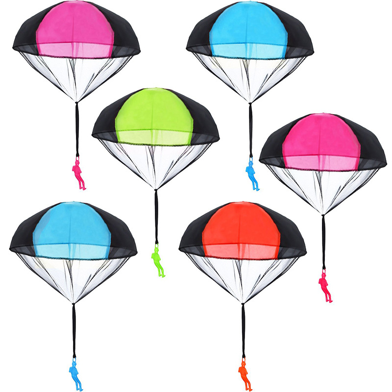 Kids Education Related - Hand Throwing Parachute Kids Outdoor Funny
