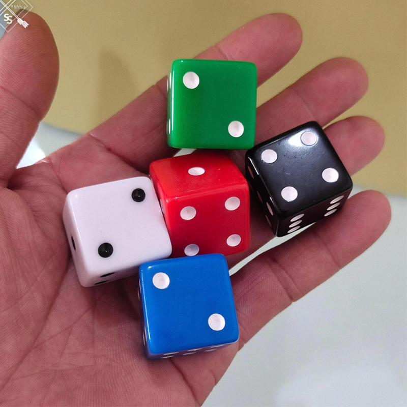 D6 Square Dice Cubes 25MM with - Kids Early Education recension och pris