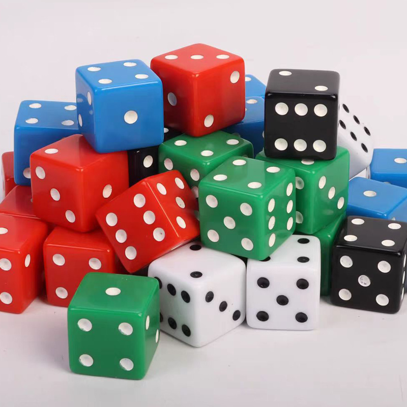 D6 Square Dice Cubes 25MM with - Kids Early Education recension och pris