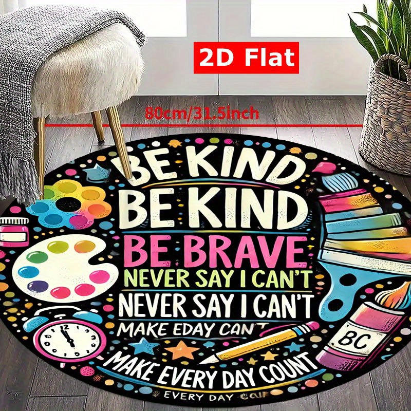 Be Kind Be Brave Motivational  - Kids Education Motivation recension och pris