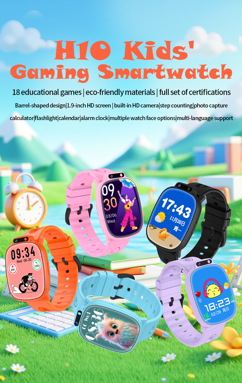 H10 New Kids Game Smartwatch W - Kids Education Calculator recension och pris