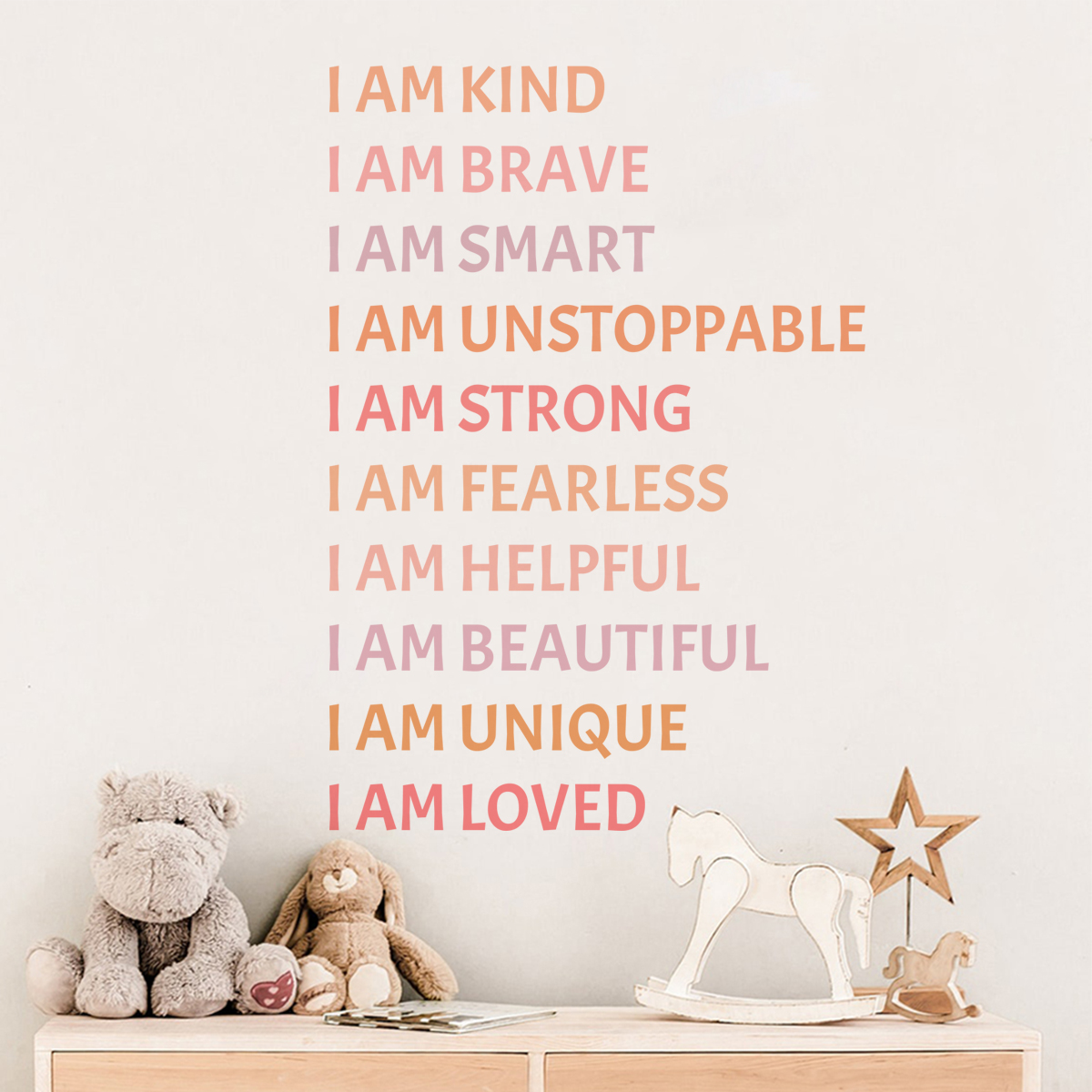 Positive Kid Classroom Wall Pi - Kids Education Motivation recension och pris