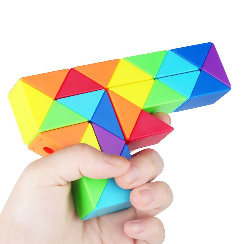 Rainbow Folding Magic Snake Cu - Kids Education Related recension och pris