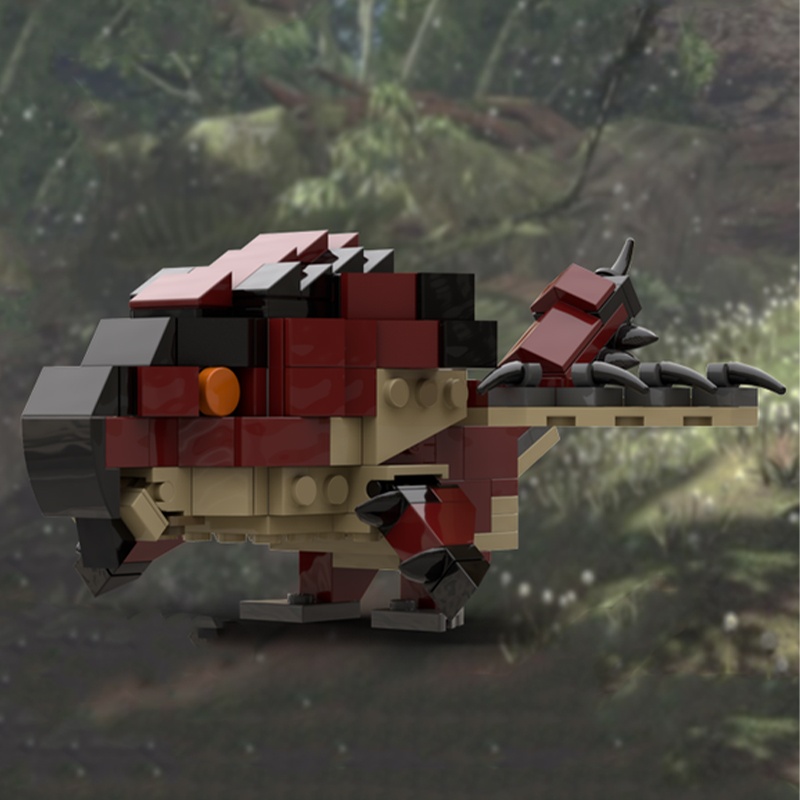 214pcs MOC Rathalos Monster Hu - Kids Hunter Education recension och pris