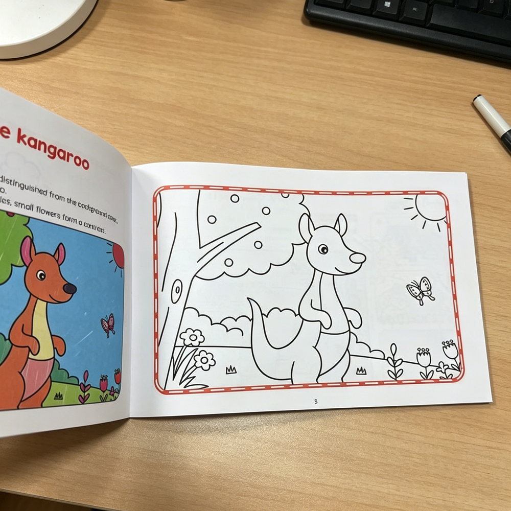 Children's Animal Coloring Boo - Kids Early Education recension och pris