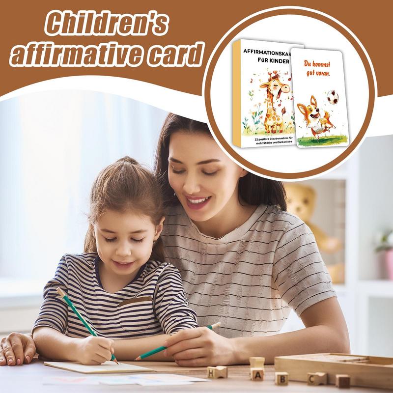 Empowering Cards For Kids 32 G - Kids Education Quotes recension och pris