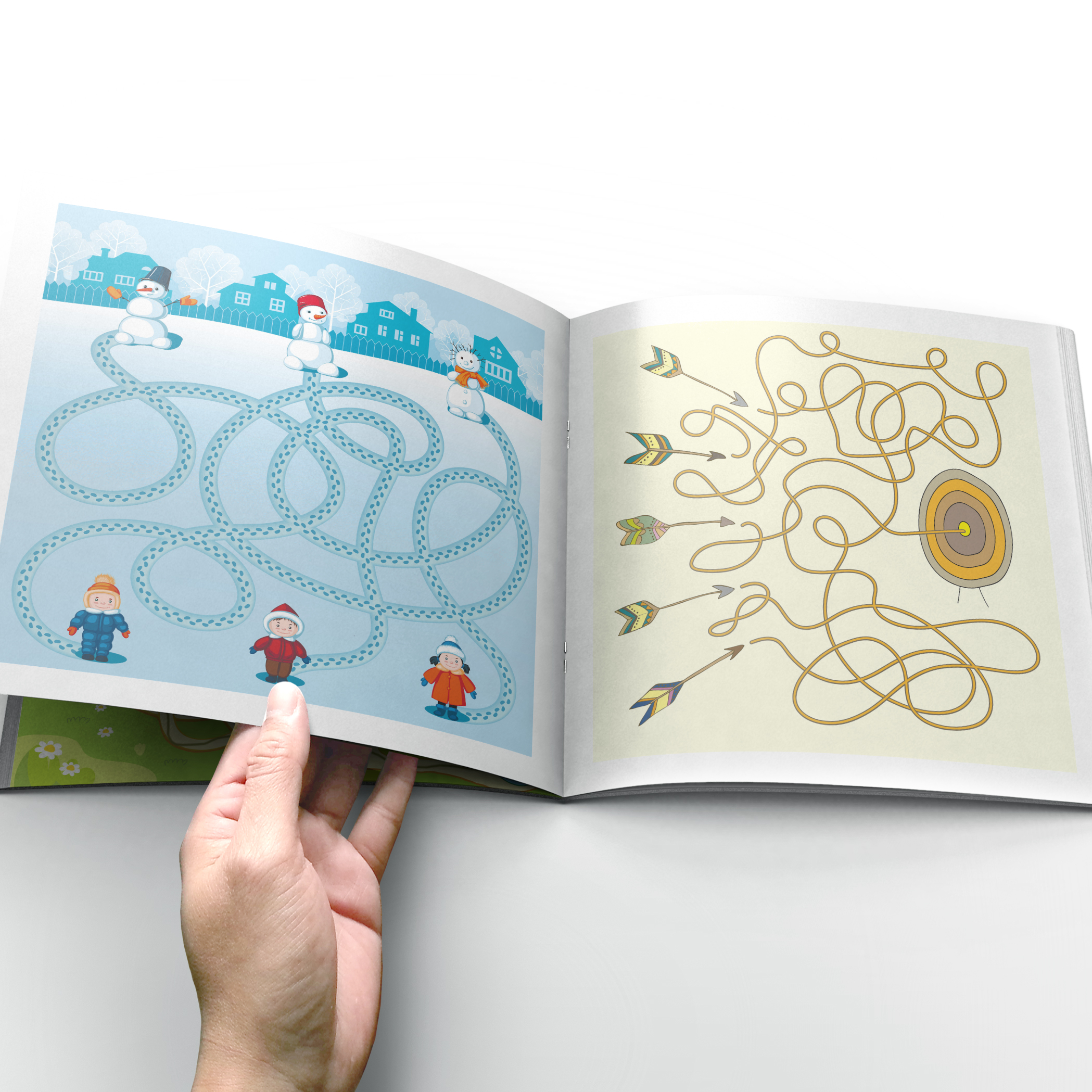 Interactive Maze Puzzle Book f - Kids Education Books recension och pris