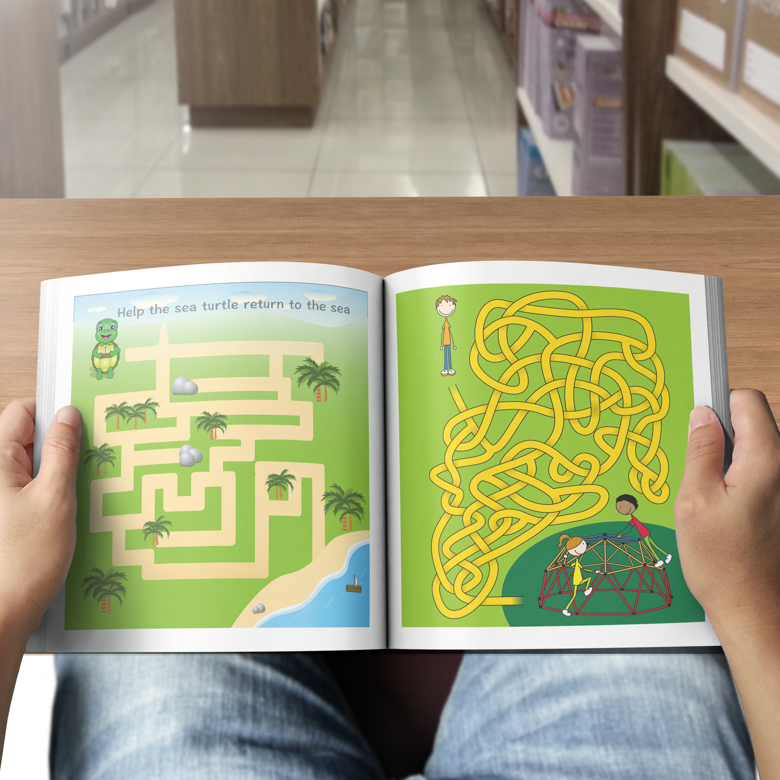 Interactive Maze Puzzle Book f - Kids Education Books recension och pris