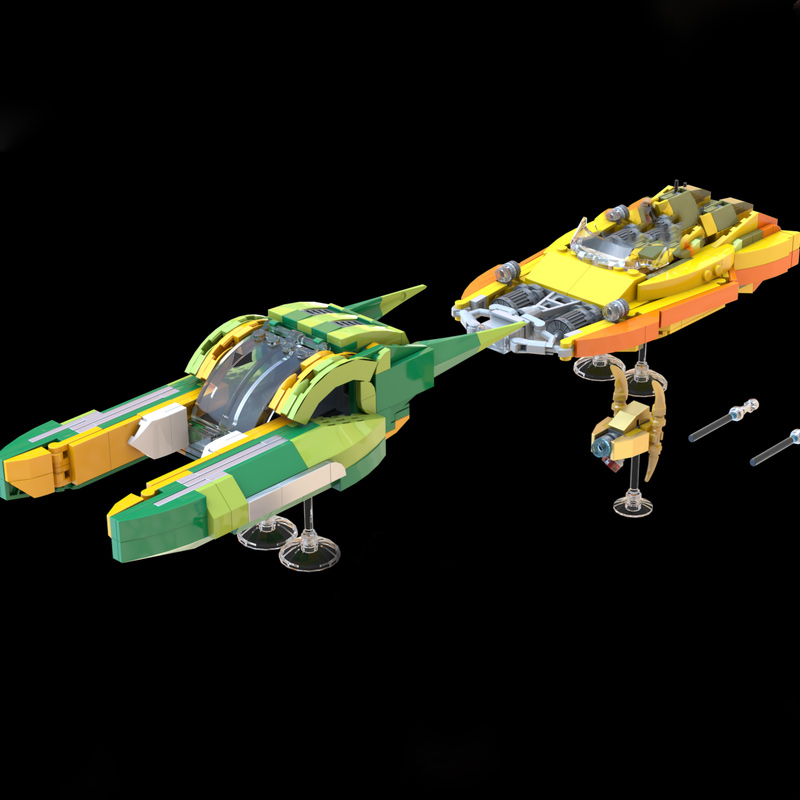 664pcs MOC Bounty Hunter Pursu - Kids Hunter Education recension och pris