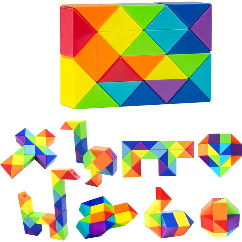 Magic Snake Cube Twist Puzzle  - Kids Education Related recension och pris
