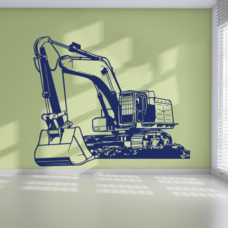 Large Heavy Equipmen Excavator - Kids Education Quotes recension och pris
