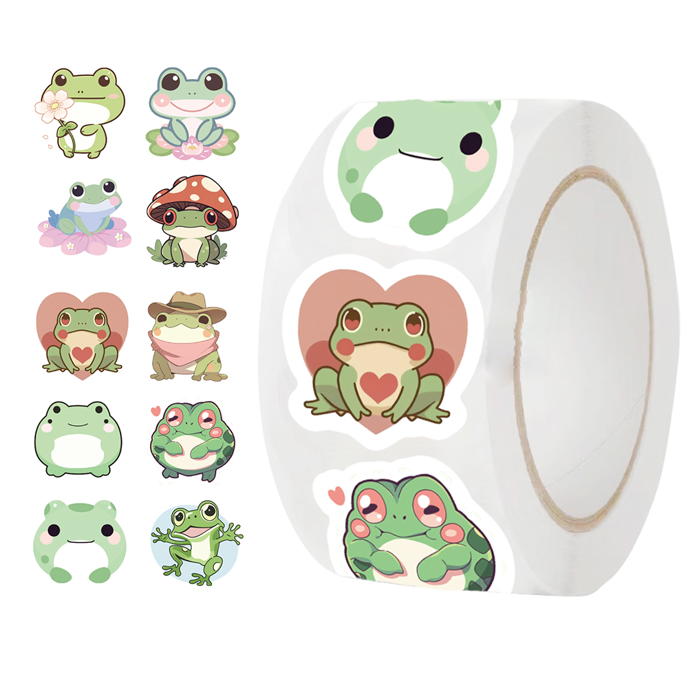 500Pcs/Roll Kawaii Decal Stude - Kids Education Motivation recension och pris