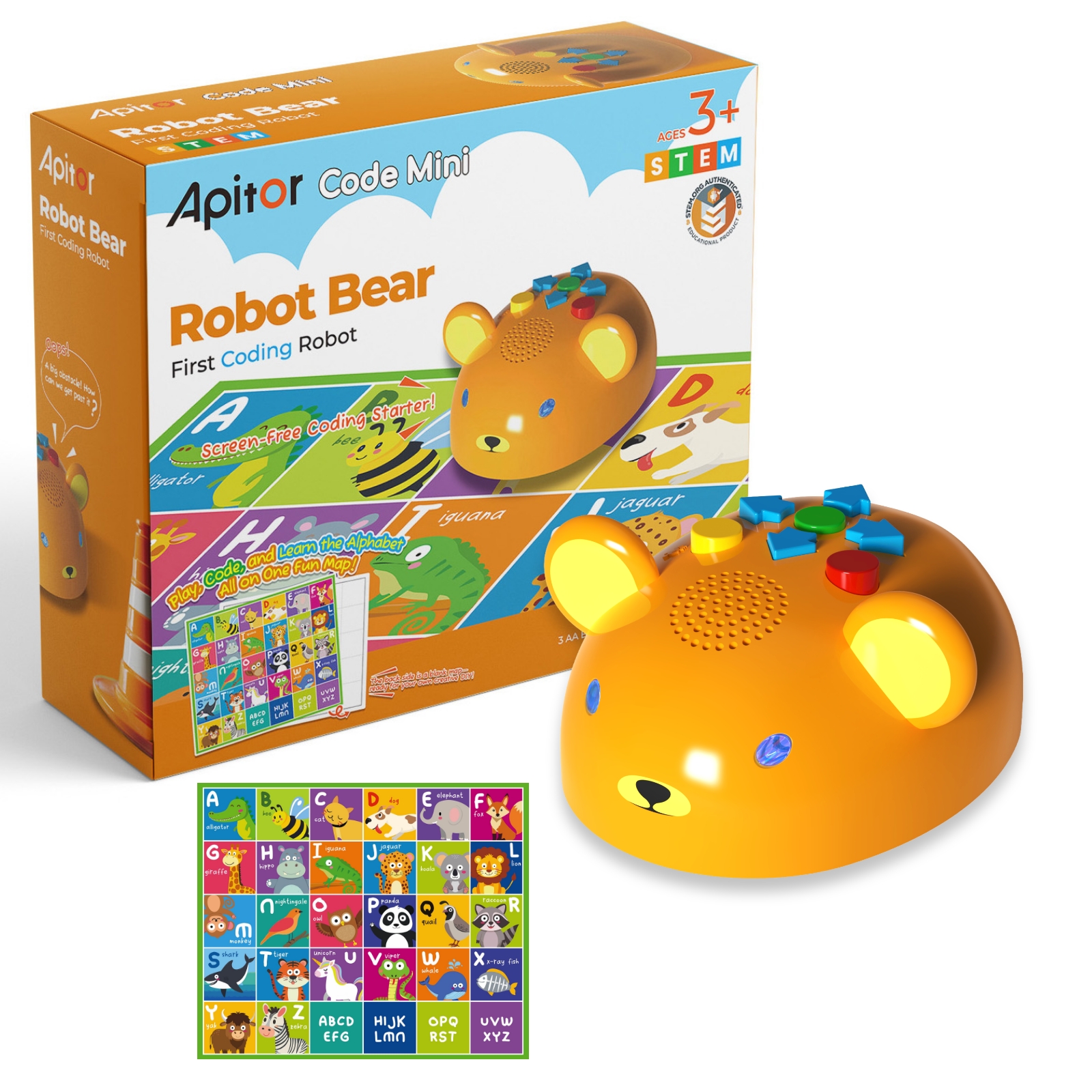 Apitor First Coding Robot Bear - Kids Early Education recension och pris