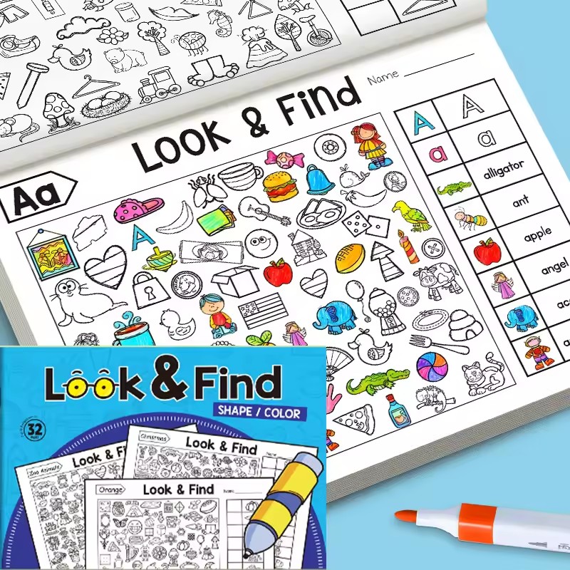 Look And Find Coloring Book fo - Kids Early Education recension och pris