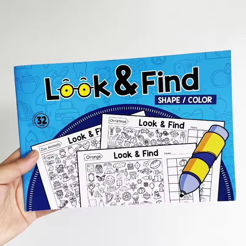 Look And Find Coloring Book fo - Kids Early Education recension och pris