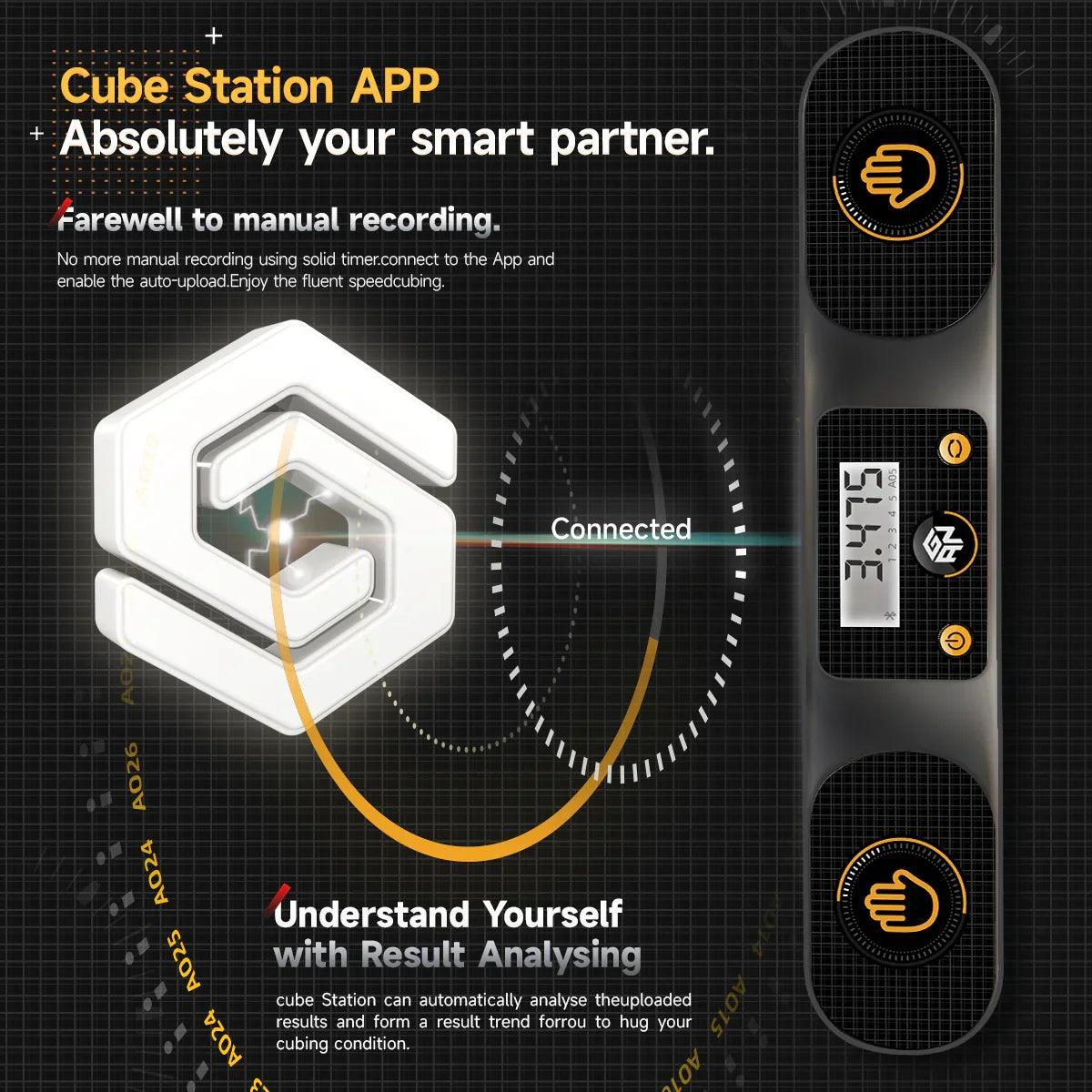 [ECube] GAN Magic Cube Timer S - Kids Education Related recension och pris