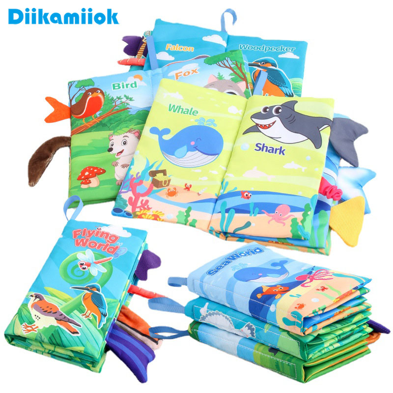 New Baby Cloth Books Visual an - Kids Education Books recension och pris