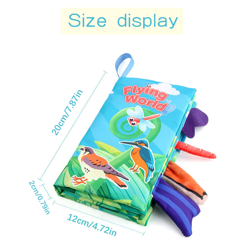 New Baby Cloth Books Visual an - Kids Education Books recension och pris