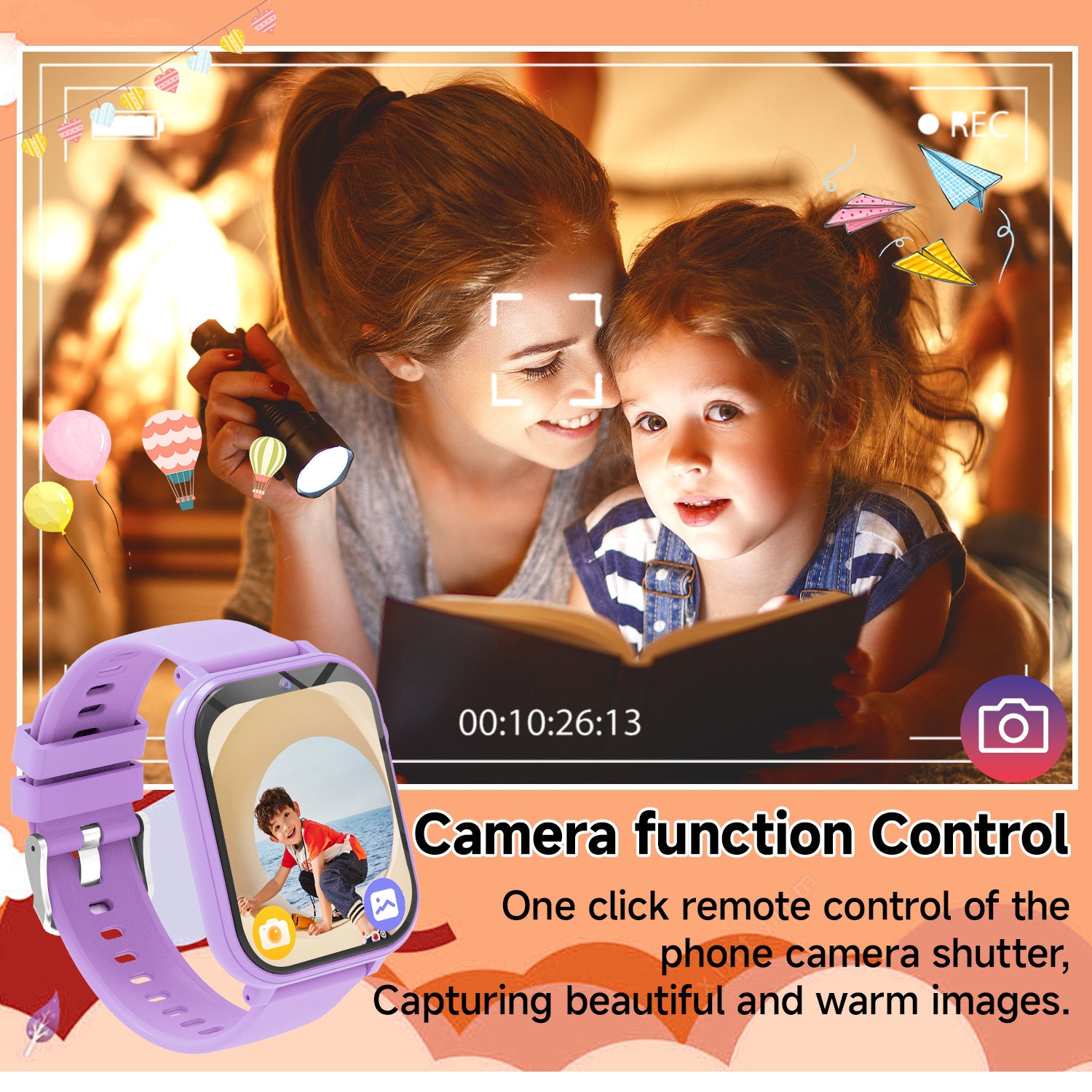 Kids Smart Watch with Camera f - Kids Education Calculator recension och pris