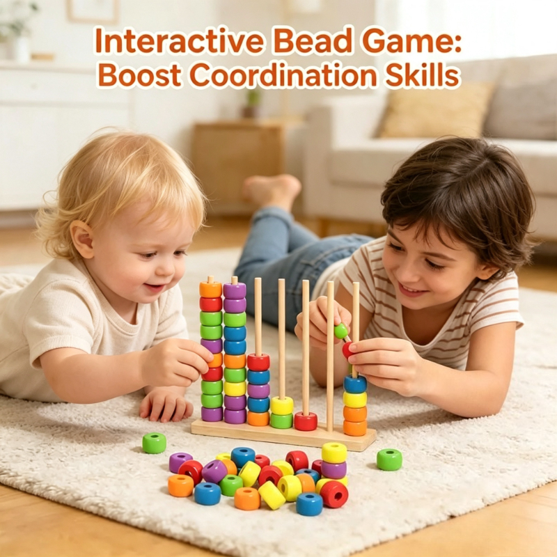 Wooden Abacus Montessori Educa - Kids Education Calculator recension och pris