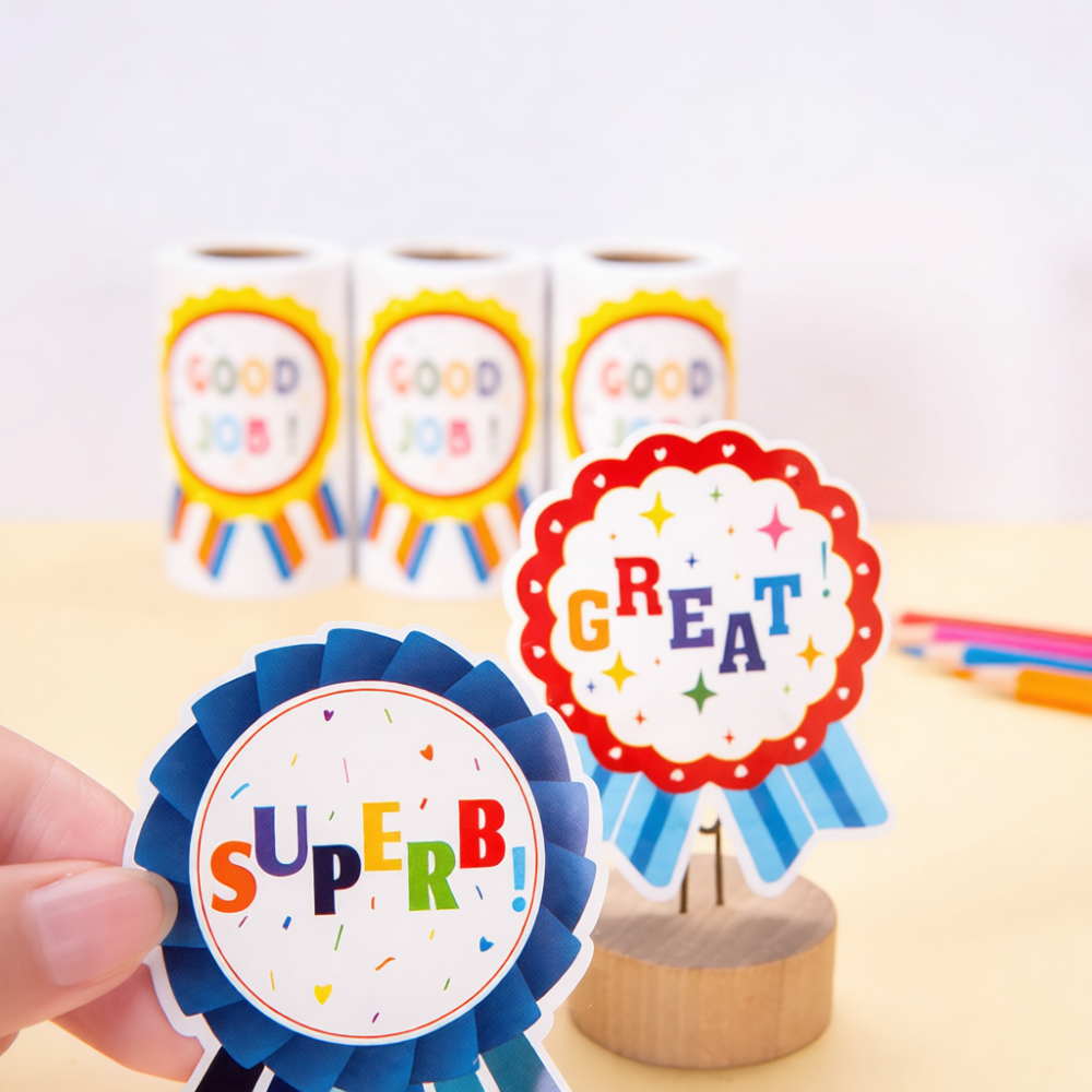 Student Reward Stickers Creati - Kids Education Motivation recension och pris