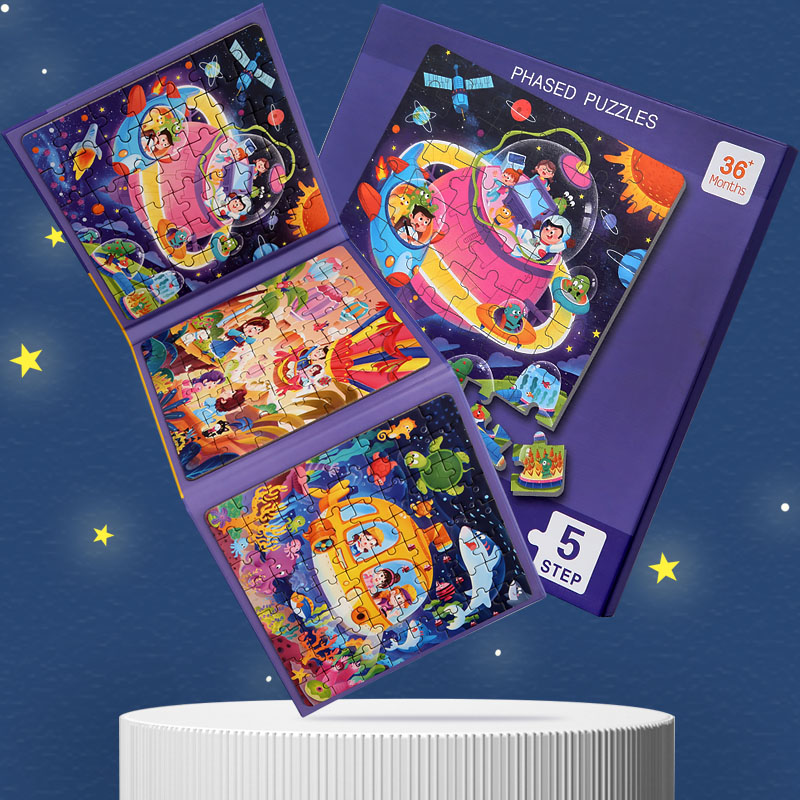 Kids Magnetic Wooden Puzzle Ca - Kids Education Books recension och pris