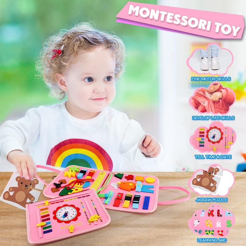 New Busy Board for Toddlers Se - Kids Education Calculator recension och pris