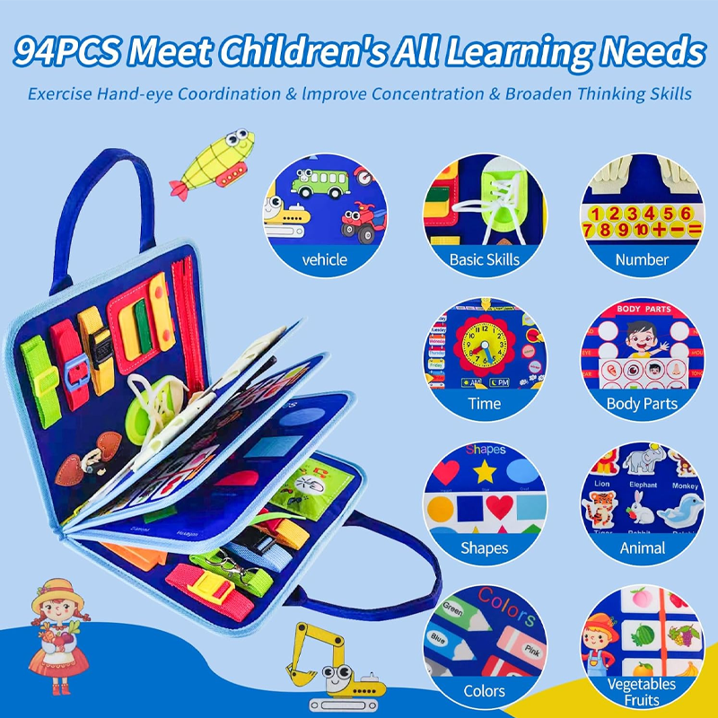 New Busy Board for Toddlers Se - Kids Education Calculator recension och pris