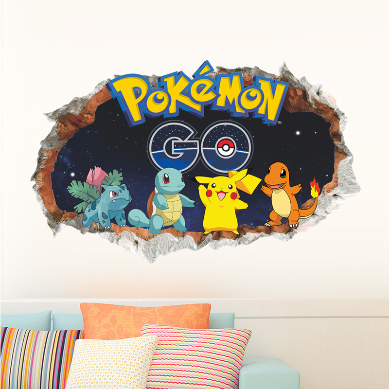 Cartoon Pokémon Pikachu Wall S - Kids Education Quotes recension och pris