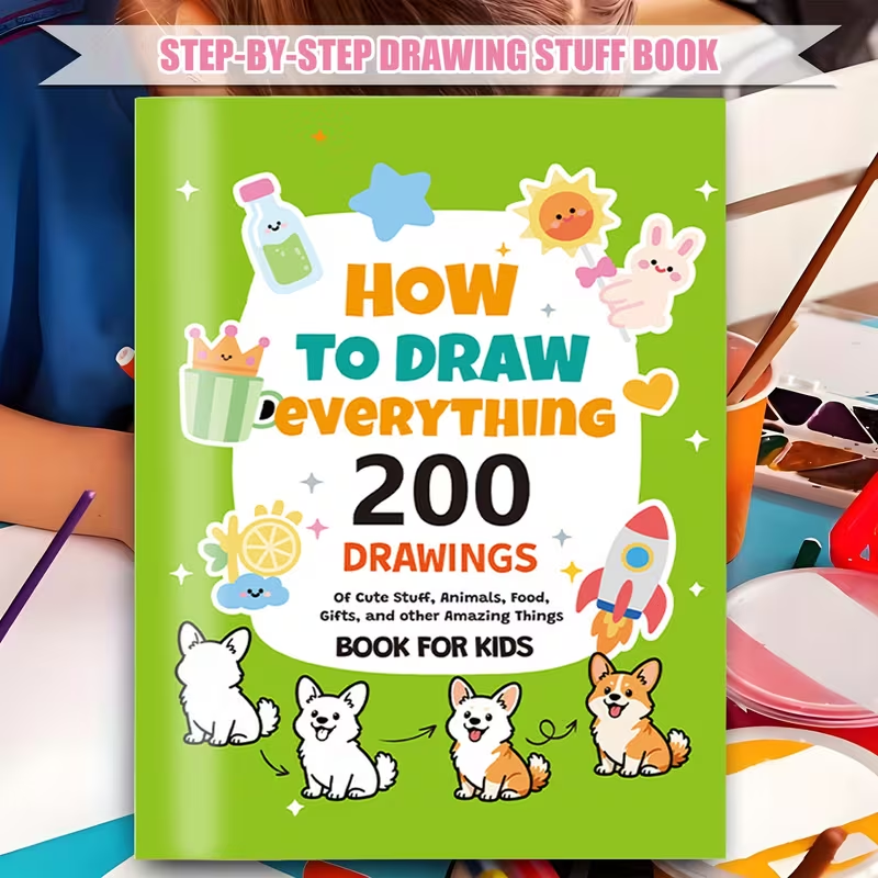 Drawing Book for Kids - 200+ S - Kids Education Books recension och pris