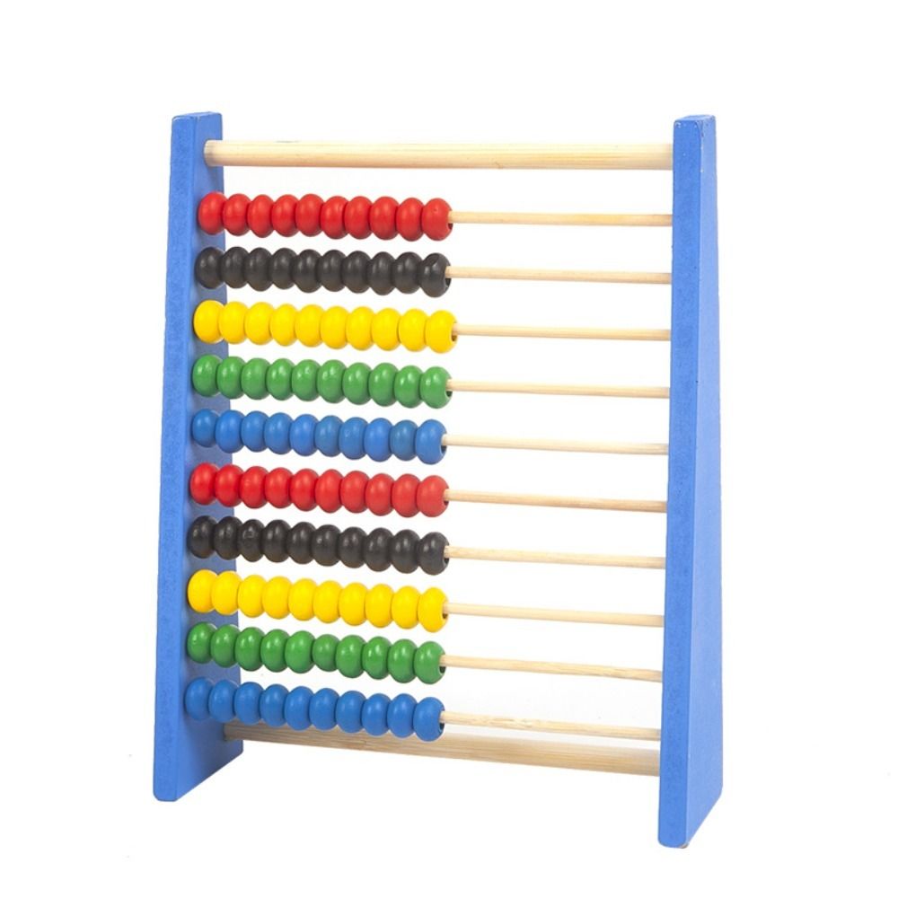 Wooden Wooden Abacus Durable R - Kids Education Calculator recension och pris