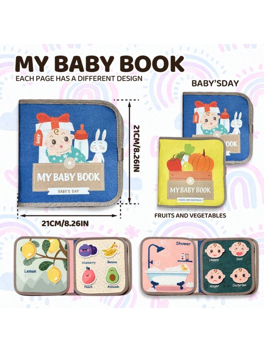 Montessori Baby Busy Book,Baby - Kids Education Books recension och pris
