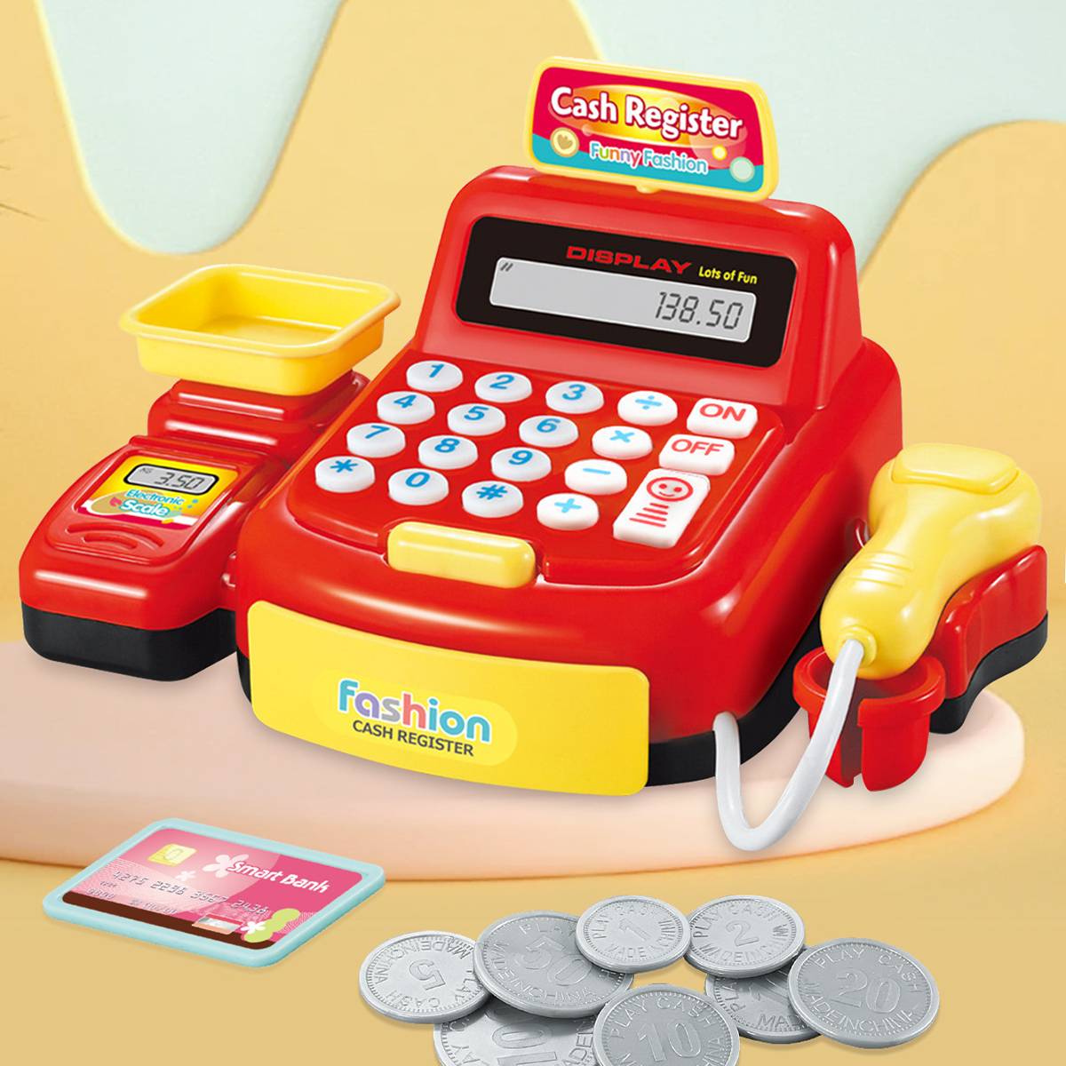 Supermarket Calculator Cash Re - Kids Education Calculator recension och pris
