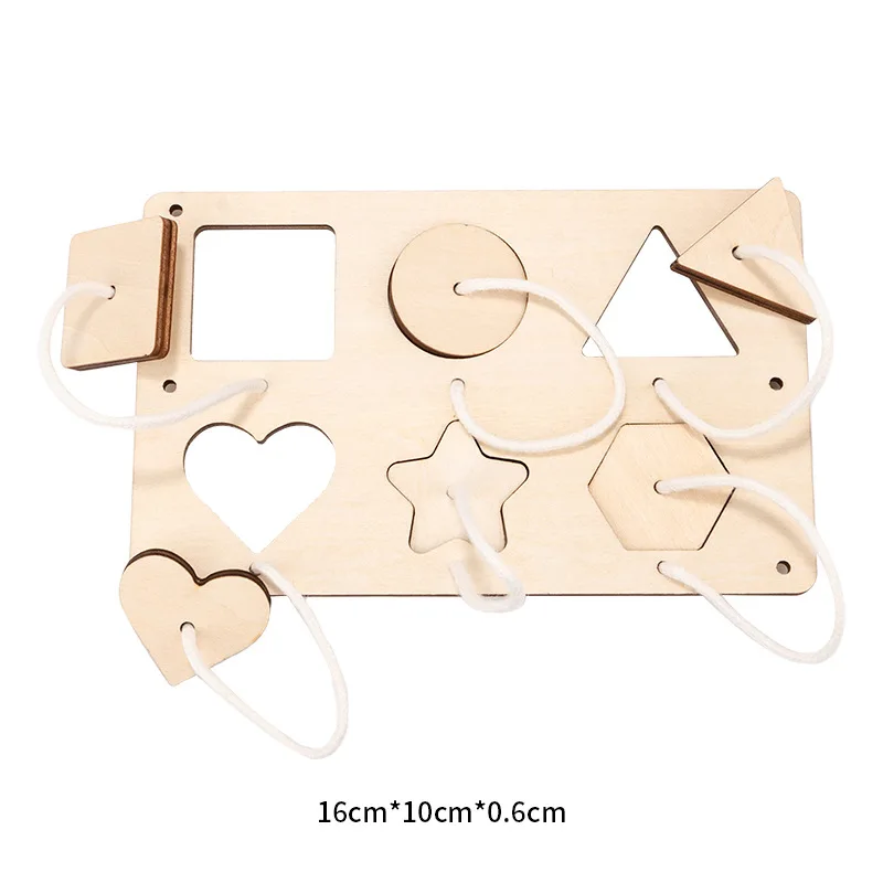 Montessori Busy Board DIY Wood - Kids Education Calculator recension och pris