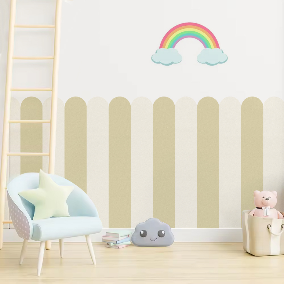Multicolor Vertical Striped Ar - Kids Education Quotes recension och pris