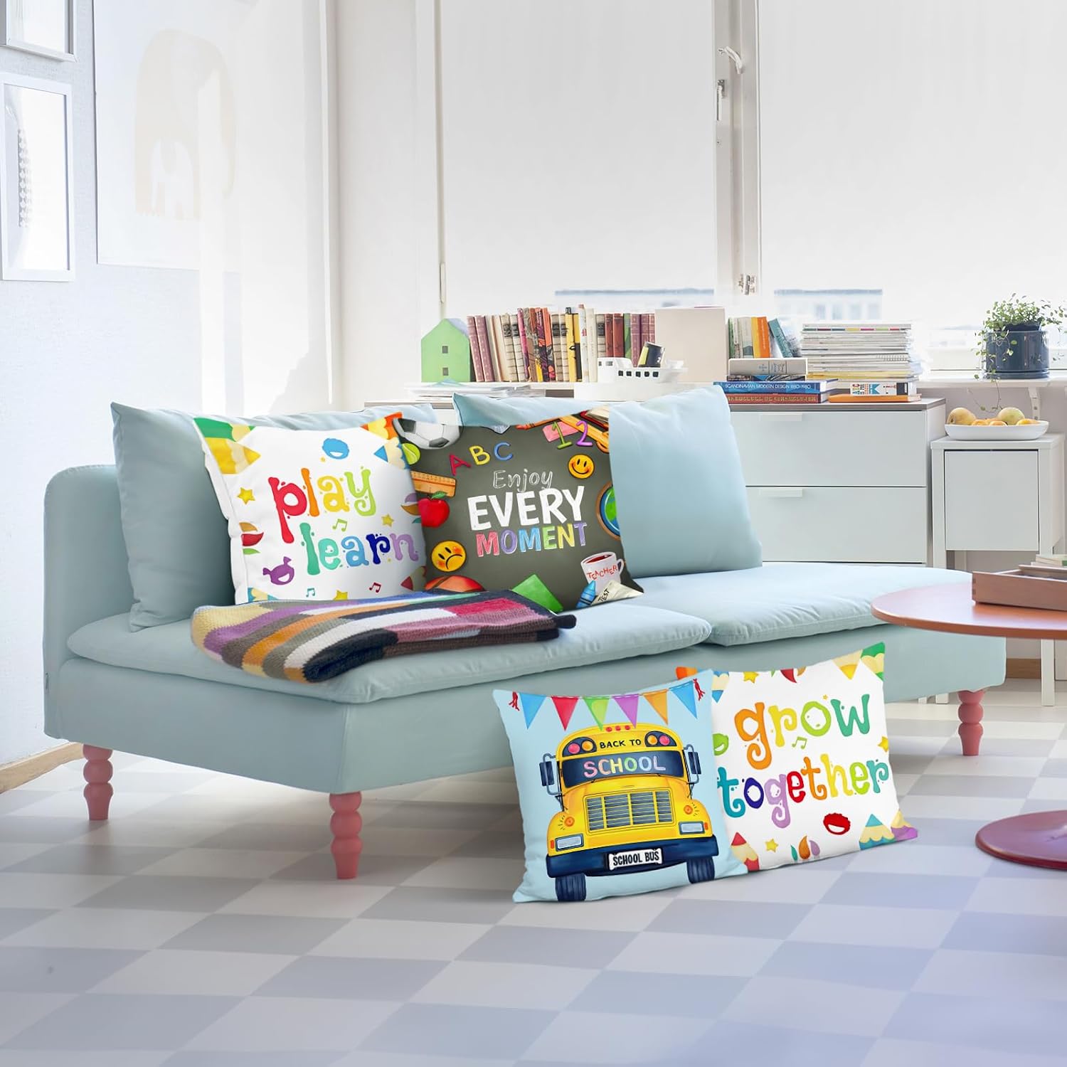 4 Pack Back to School Nursery  - Kids Education Motivation recension och pris
