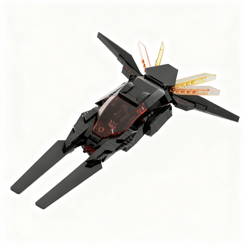344pcs MOC Space I Blacktron B - Kids Hunter Education recension och pris