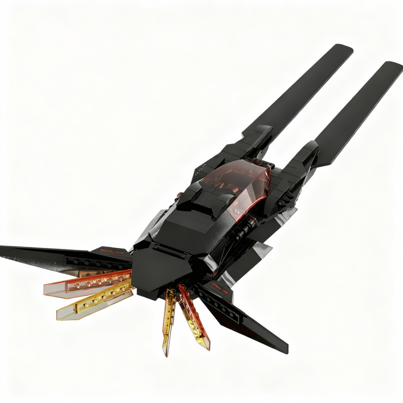 344pcs MOC Space I Blacktron B - Kids Hunter Education recension och pris