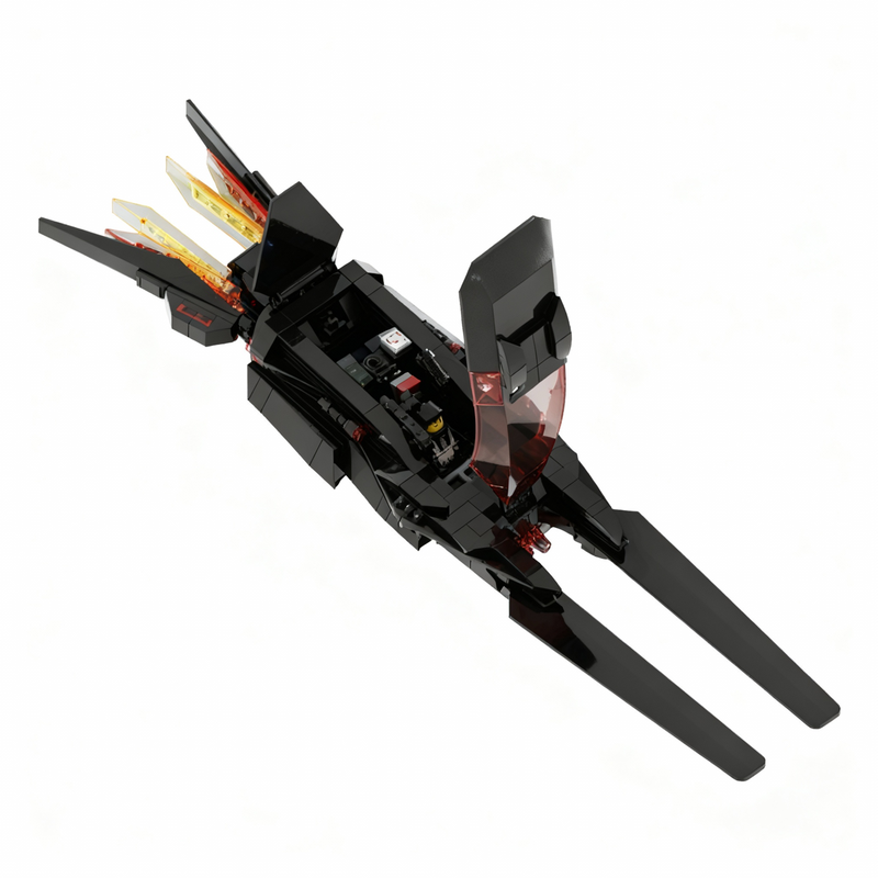 344pcs MOC Space I Blacktron B - Kids Hunter Education recension och pris