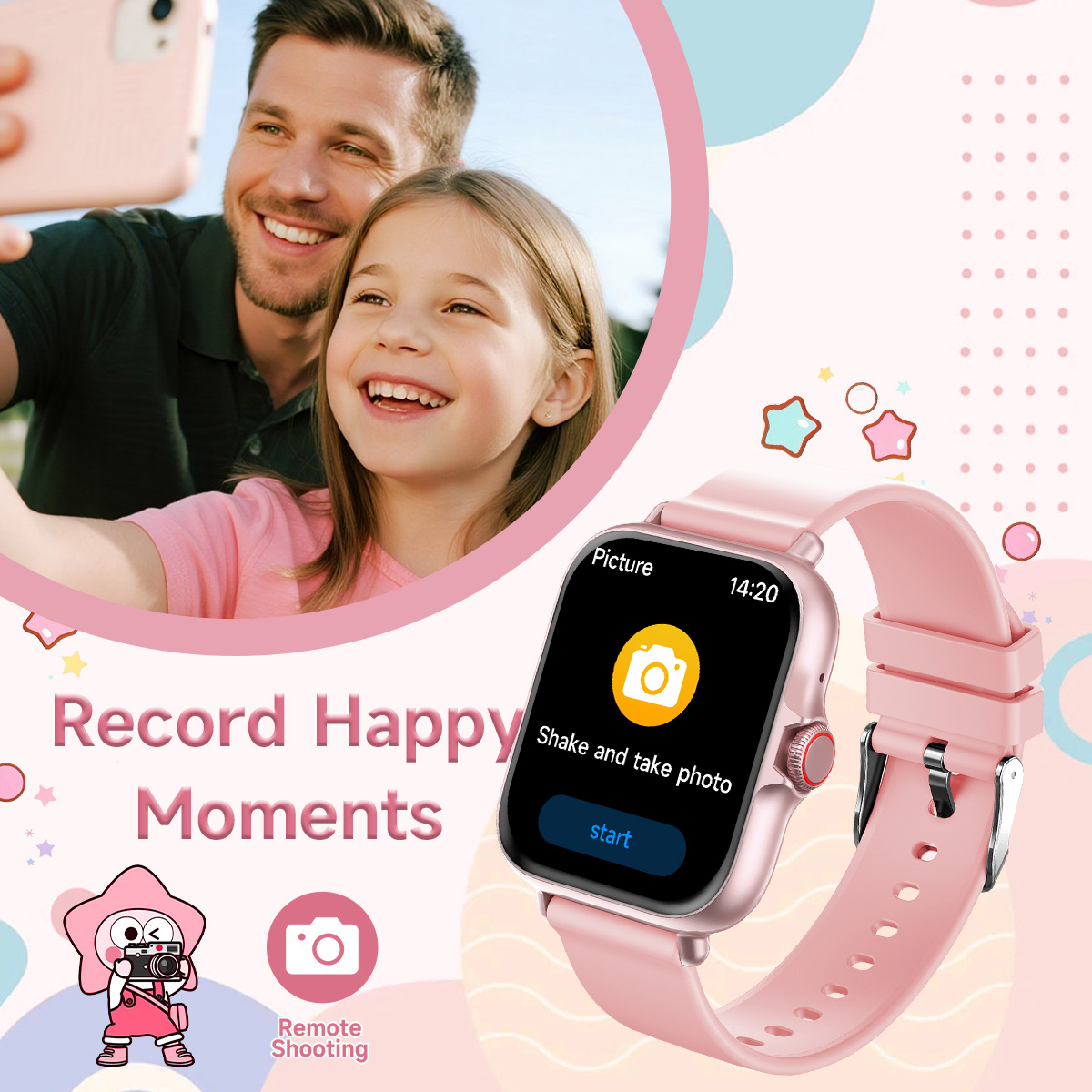 2026 Kids Smartwatch 1.83” HD  - Kids Education Calculator recension och pris